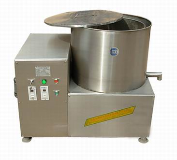 Destocking deep food deoiler