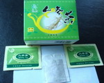 Destocking instant ginseng tea