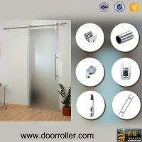 Sliding door track hardware