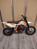 Koshine Mini Dirtbike | 49 CC | White/Orange | Now in Stock in Our Warehouse in Holland!!!