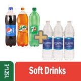 Pepsi, 7up, Mirinda, Aquafina