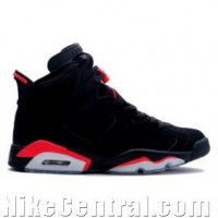 Air Jordan 6 (VI) Retro-Black / Deep Infrared