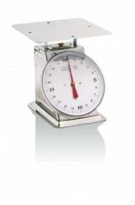 Mechanical scale 20 kg - 100 g grading