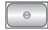 Lid in stainless steel
