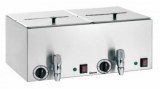 Sausage warmer with 2 separate chambers
