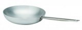 Deep frying pan in aluminium