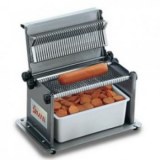 Hot dog / curry sausage cutter, manual