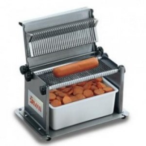 Hot dog / curry sausage cutter, manual