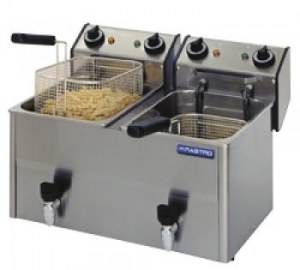 Electric Fryer 2x 6.0 Kw