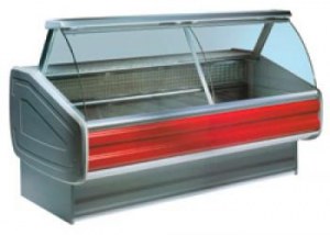 Counter for dairy products and delicatessen 2500 mm