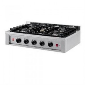 Cooking range, gas, 5 burner