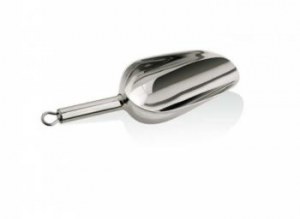 Stainless steel flour shovel 21.5 cm