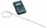Electronic thermometer spiked stem