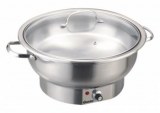 Electric chafing dish "SilverLine" round