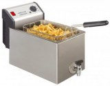 Electric deep fat fryer "PROFI-LINE" with oil drain tap