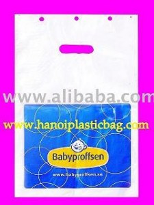 Soft loop plastic bag