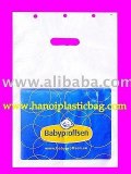 Soft loop plastic bag