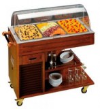 DESSERT SERVICE TROLLEY 1 DRAWER