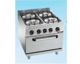 Gas stove with 4 burners ,Serie 700