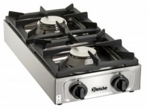 Table top gas cooker, 2 burners