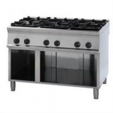 Cooker gas 6 burners 40kW