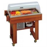 Buffet trolley with refrigerated basin, +4/+10°C