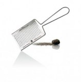 Stainless steel truffle grater