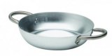 Flared pan in aluminium