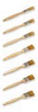 Set of 5 wooden brushes - 50mm - 50 mm stroke