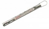 Butcher thermometer with stainless steel casing