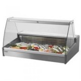 Refrigerated display for fish, 0/+2°C