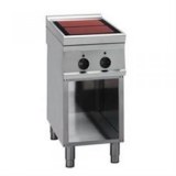 Cooker glass-ceramic 2 heating zones 7kW