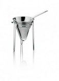 S/S funnel shaped strainer with sieve protection