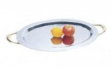 Tray oval with handles 540 x 365 mm