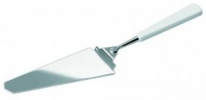 Pie server white handle