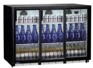 Bottles cooler 320 bottles ventilated-sliding doors