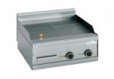 Fry top, electric,½ grooved, ½ smooth,Serie 600 Plus