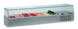 Refrigerated counter top display 4x 1/3 h 150 mm