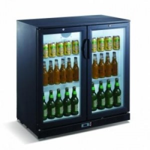 Bottle cooler two door