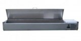 Cooling top with stainless steel lid,7 x GN 1/4
