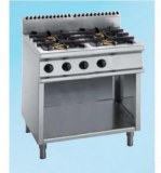 Gas stove, 4 burners on open stand,800,Kraft 700