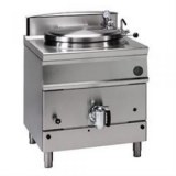 Boiling pan gas direct heating 100lt