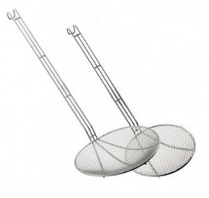 Frying skimmer stainless steel mesh Ø 26 cm