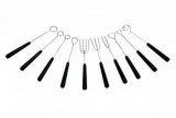 Set of 10 pcs dipping forks