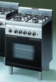 GAS RANGE + GAS OVEN + ELECTRIC GRILL Compact 600