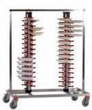 Mobile plate rack Plate Mate PM-96 TWIN