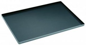 Baking sheet in aluminium