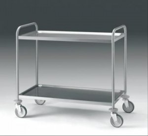 Stainless steel trolleys