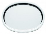 Oval steel bar tray