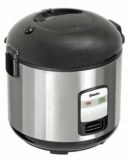 Rice cooker for 2-10 persons, stainless steel body